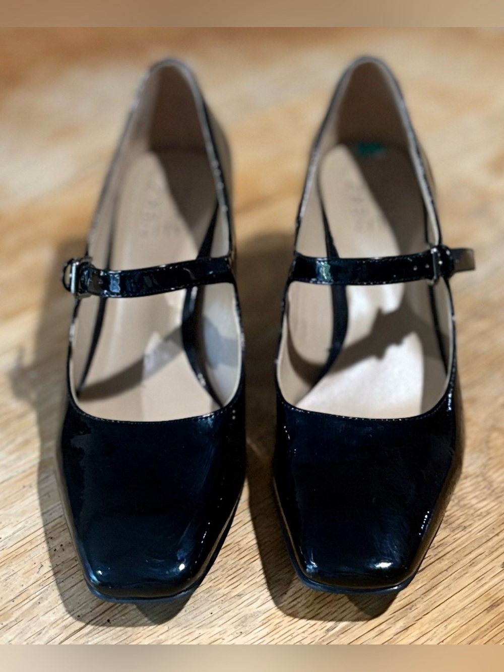 NWOB Black Patent leather Mary Jane pumps, Naturalizer Women’s size 8